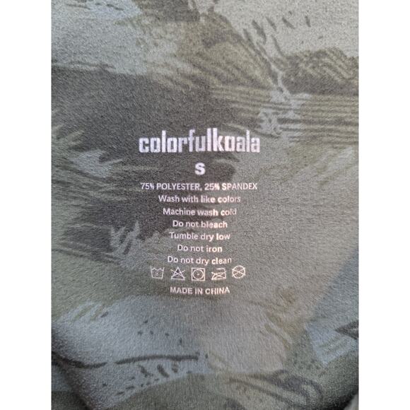 colorful koala leggings Small Camo - Picture 3 of 4